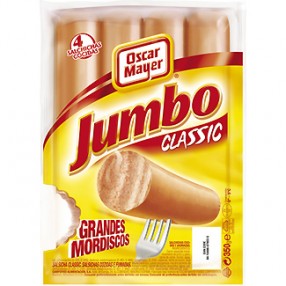 Salchichas jumbo classic OSCAR MAYER envase 350 grs